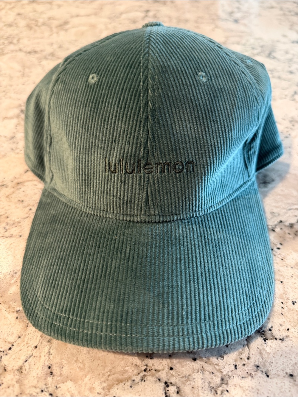 lululemon athletica Corduroy Baseball Cap in Teal Green